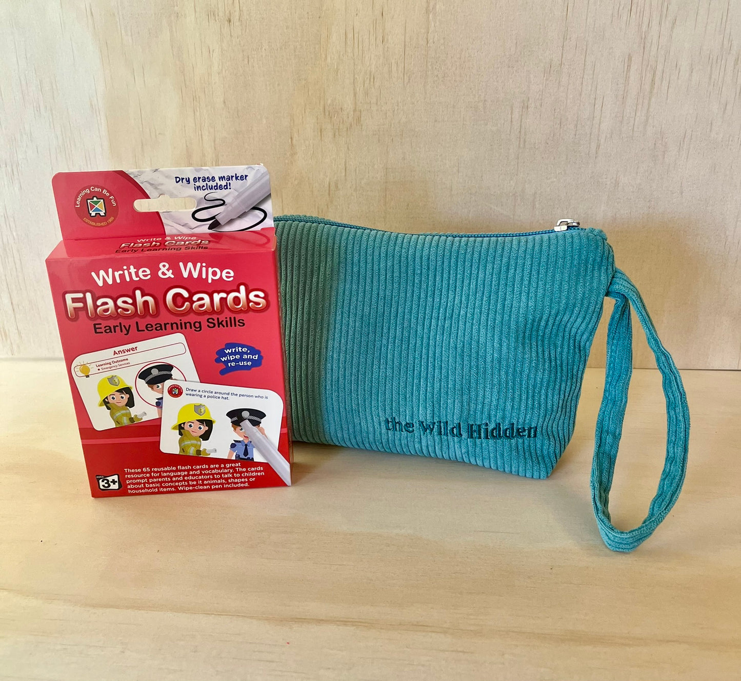 Write & Wipe Flash Cards - Early Learning Skills