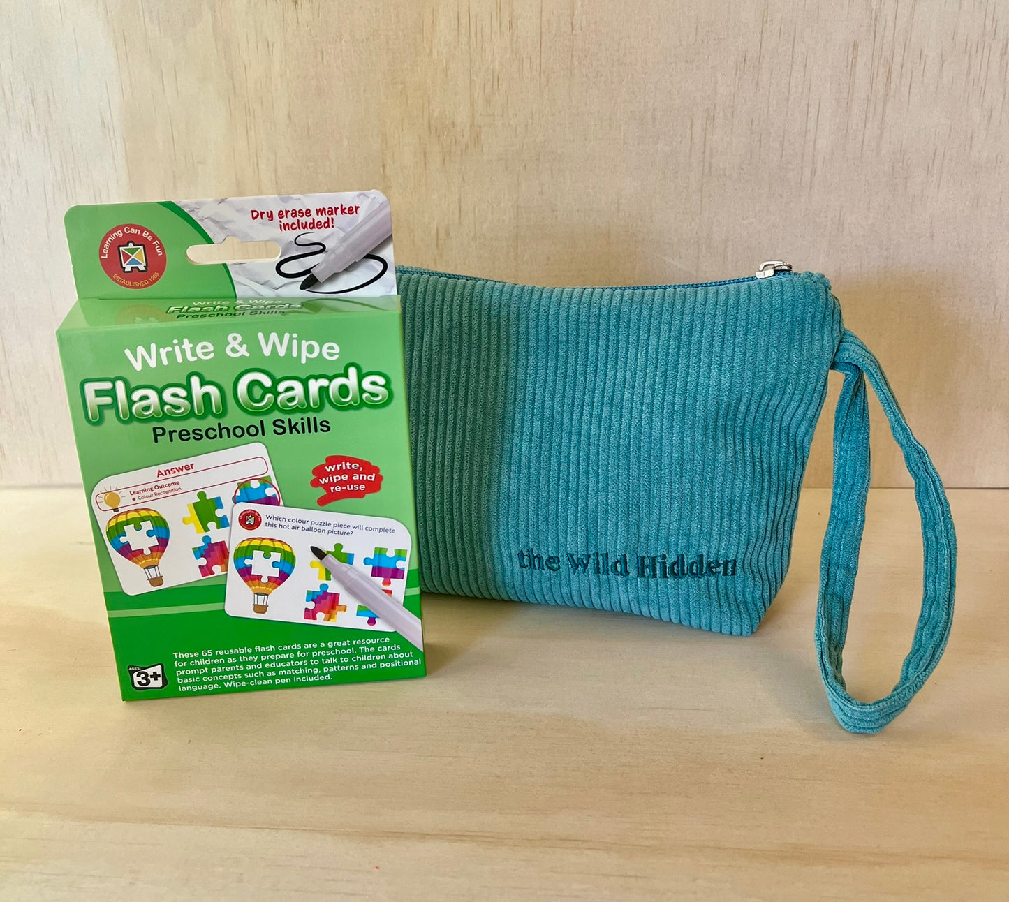 Write & Wipe Flash Cards - Preschool Skills