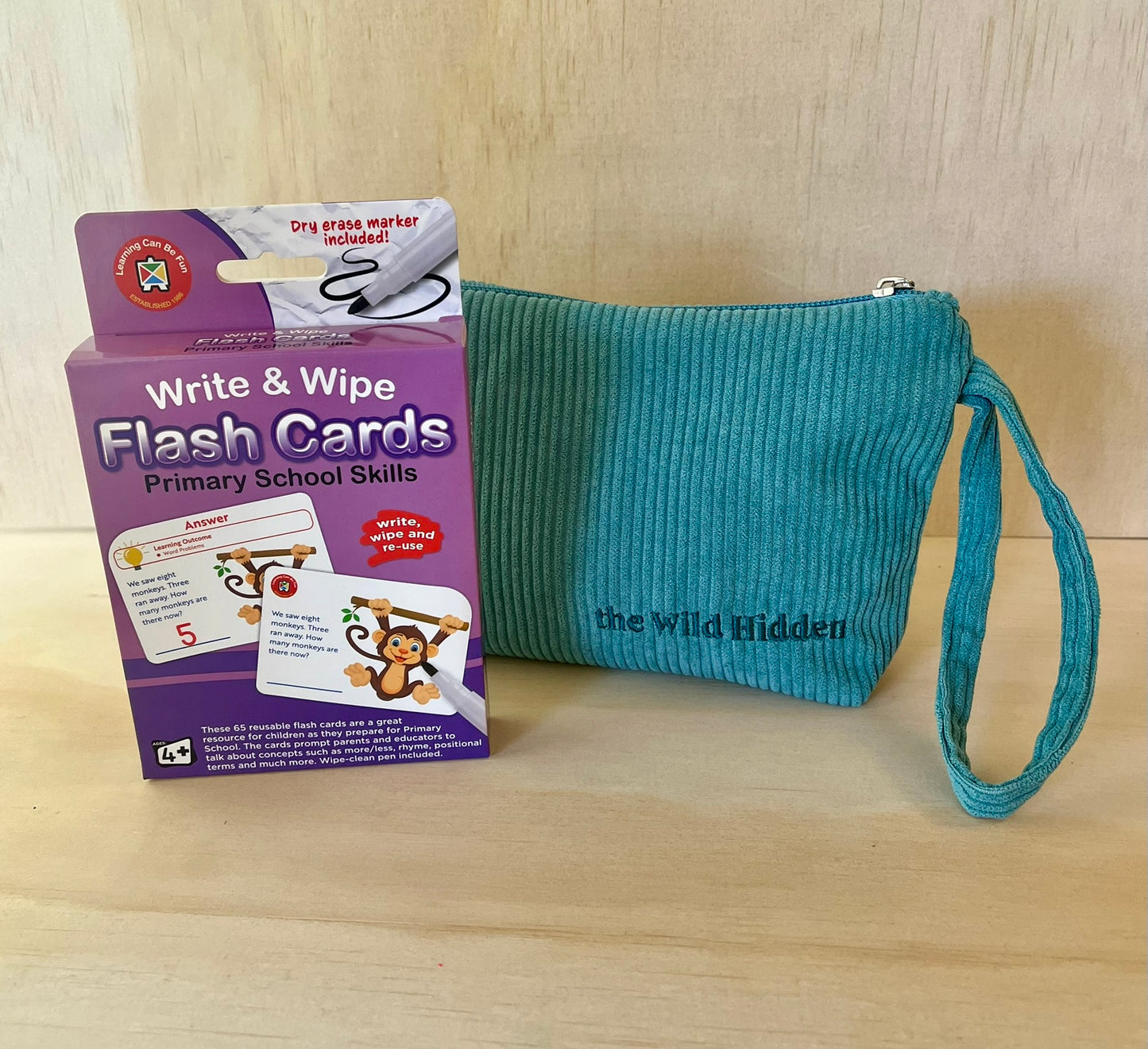 Write & Wipe Flash Cards - Primary School Skills
