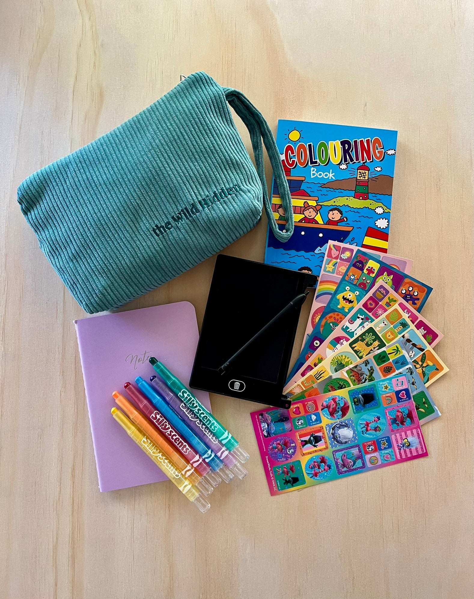 Mini Colouring Pack for Younger Kids – The Wild Hidden